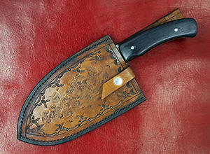 JN Coltello da Cucina-Chef fatto a mano CCW5e